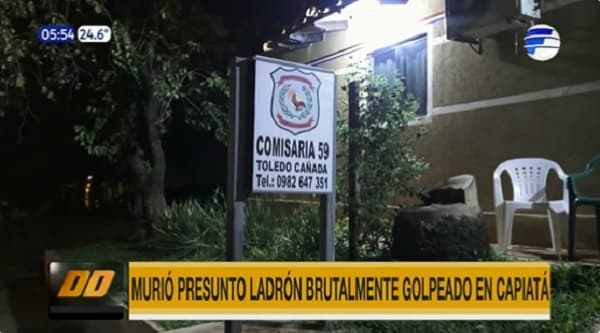 Detenido muere en comisaría tras “golpiza”