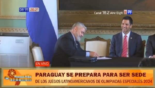 Firman contrato para que Paraguay sea sede de las Olimpiadas Especiales 2024