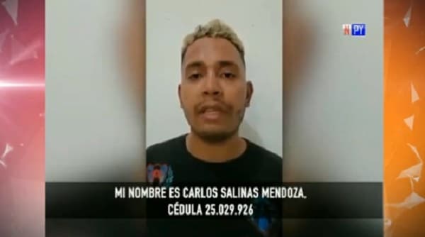 Detenido por crimen de Pecci confiesa que cobró USD 8.000