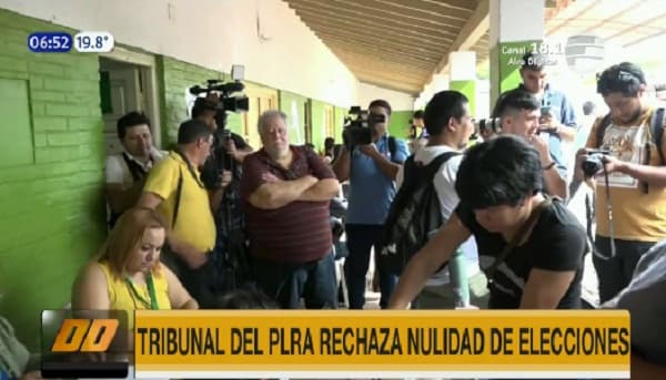 Tribunal del PLRA rechaza denuncia por fraude y pedido de nulidad de comicios