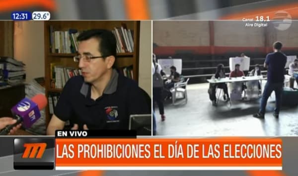 Dan a conocer las prohibiciones para el día de las internas partidarias