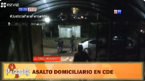 Fingen allanamiento para robar camioneta con 800 celulares en su interior