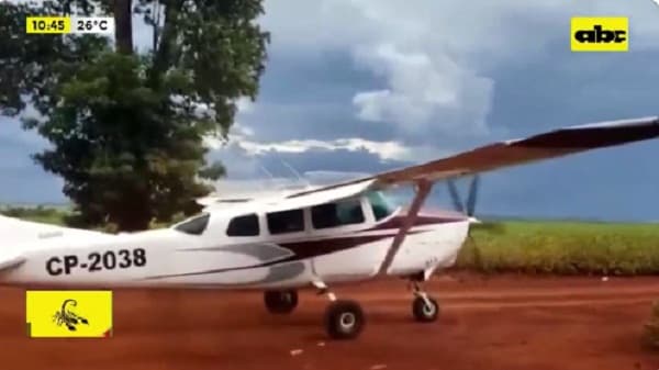 Incautan “narcoavioneta” y estiman pérdida de más de USD 1 millón