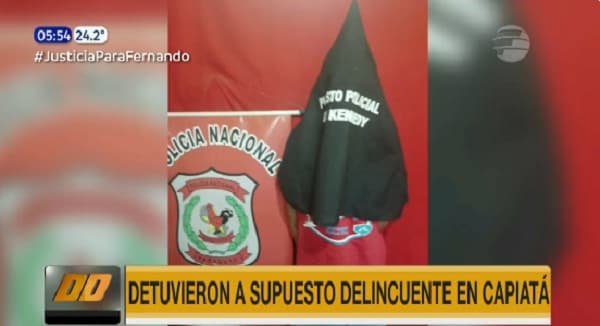 Detienen a sospechoso de herir a padre de víctima de asalto