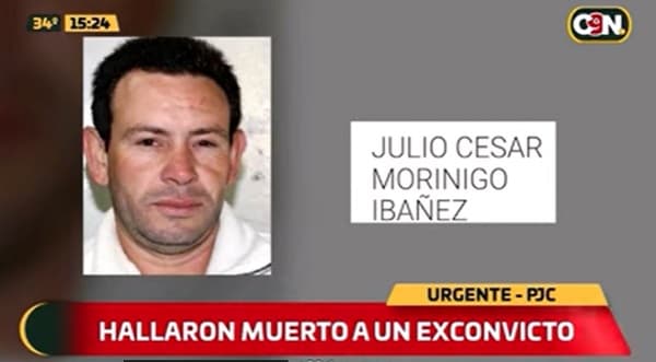 Hallan muerto a exconvicto en Pedro Juan