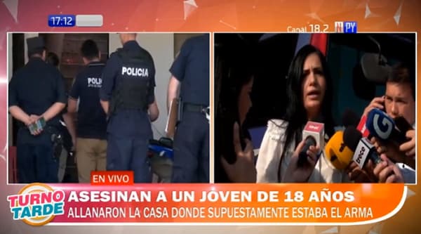 Asesinan a joven en el barrio Santa Ana de Asunción