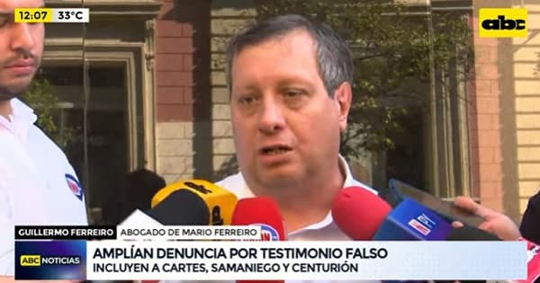 Caso Ferreiro: Amplían denuncia y acusan a Cartes de tráfico de influencias