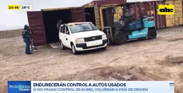 Desde este miércoles iniciarán control de humo a vehículos usados