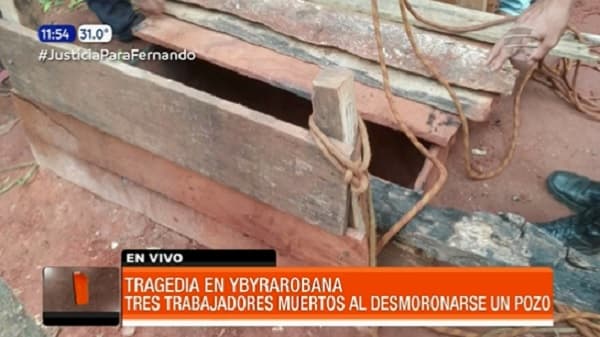 Tres hombres mueren al caer a un pozo en asentamiento de Canindeyú