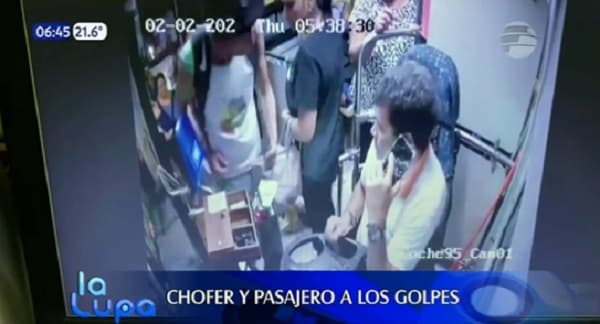 Chofer y pasajero se toman a los golpes por un perro en San Lorenzo