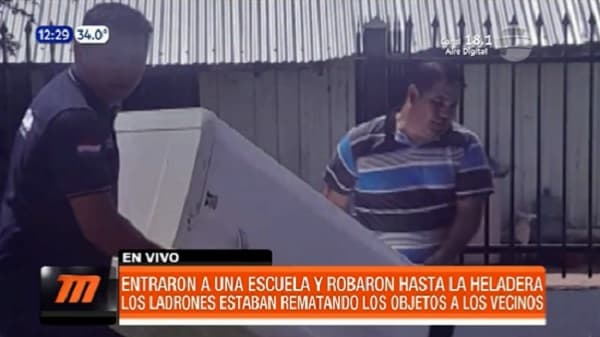 Detienen a sospechosos de cometer robo en colegio de Guairá