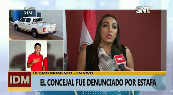 Detienen a concejal iteño por caso de estafa