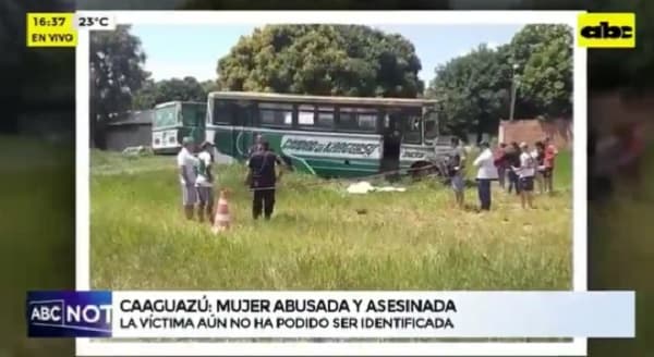 Hallan cuerpo de mujer en un patio baldío de Caaguazú