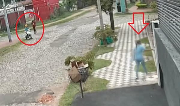 Diputada es víctima de motochorros en plena campaña