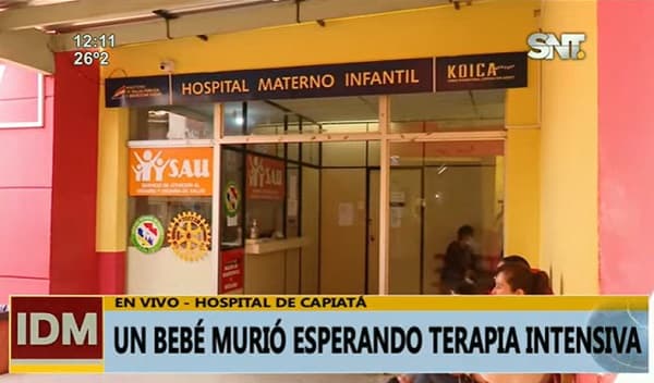 Se buscó terapia para recién nacido, pero no hubo respuesta favorable, afirma director