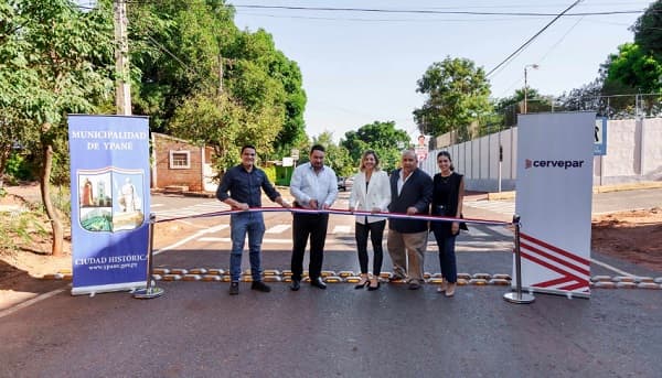 Inauguran obras que mejoran la seguridad vial de Ypané