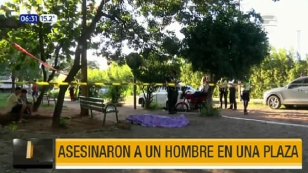 Asesinan a un hombre en una plaza de Fernando de la Mora