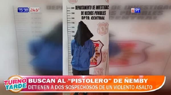 Detienen a dos sospechosos del asalto a bombero en Ñemby