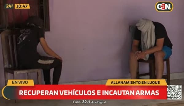 Detienen a dos hombres por asaltos cometidos en Central