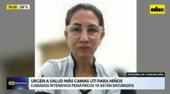 Chikungunya: Solicitan más camas y personal de terapia intensiva para niños