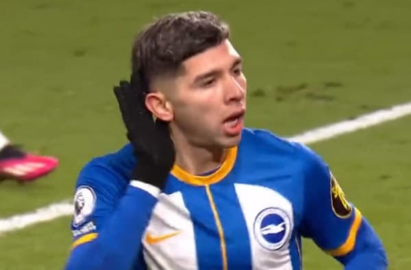 Enciso marca su primer gol en la Premier