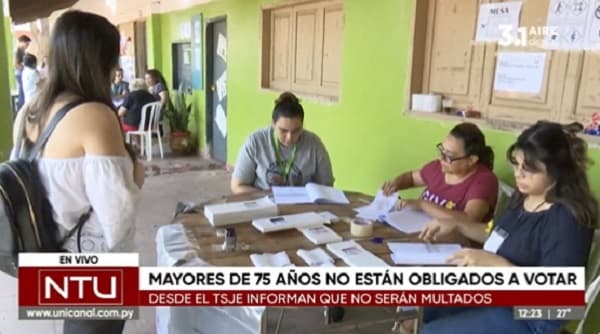 TSJE da a conocer lista de personas que no serán multadas