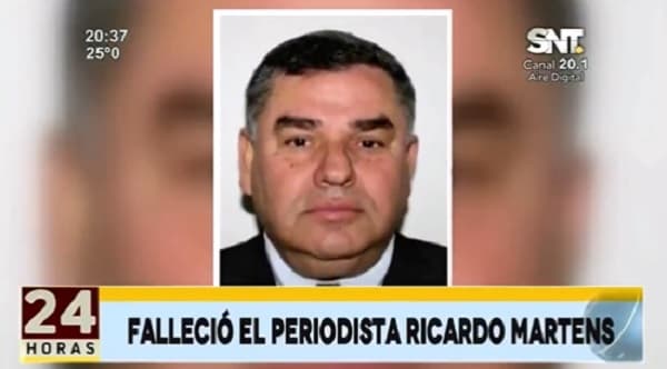 Fallece el periodista Ricardo Martens García