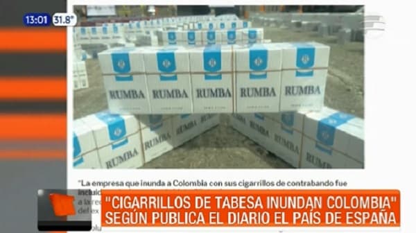 “Cigarrillos de Tabesa inundan los barrios de Colombia”, publica medio español