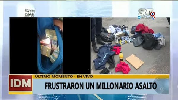 Recuperan más de G. 200 millones tras asalto