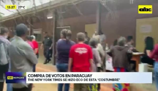 The New York Times publica artículo sobre compra de votos en Paraguay