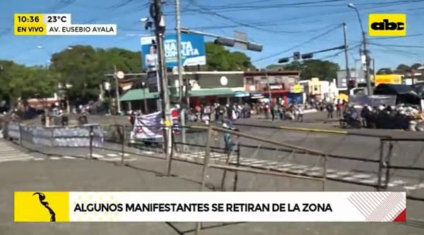 Algunos manifestantes se retiran de la zona del TSJE, según titular del INDI
