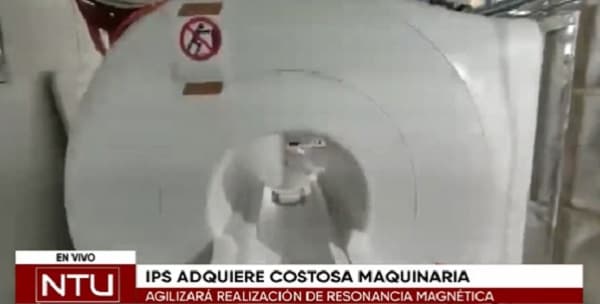 Instalan nuevo resonador magnético en el Hospital Central del IPS