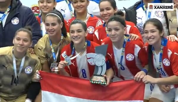 Paraguay es subcampeón en torneo internacional de futsal femenino