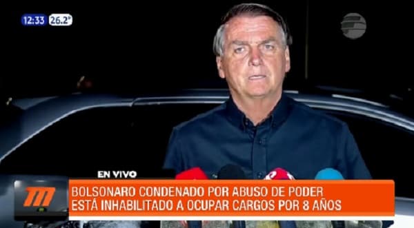 Brasil: Suman voto para condenar a Jair Bolsonaro por abuso de poder