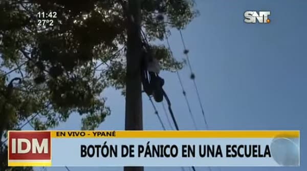 Instalan “botón de pánico” en institución educativa de Ypané