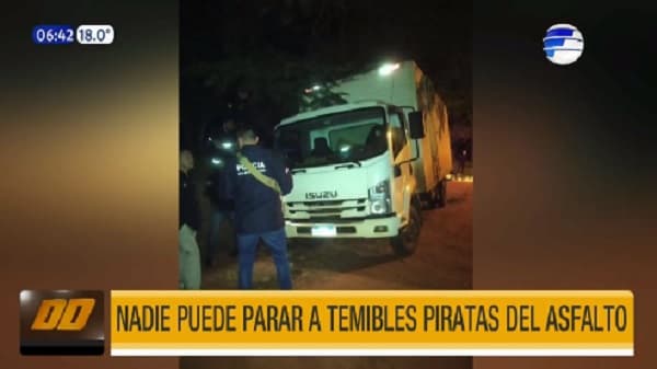 Reportan nuevo golpe de los piratas del asfalto en Caaguazú