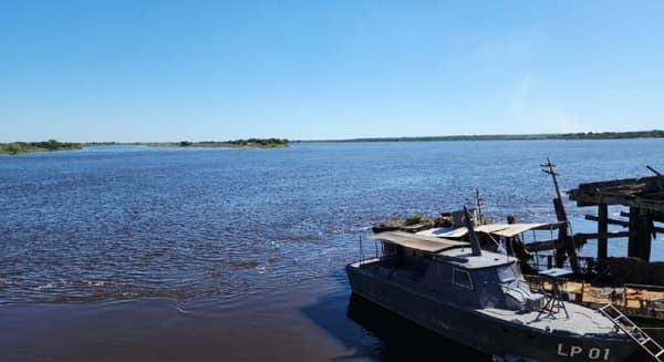 Reportan desaparición de dos pescadores en el río Paraguay