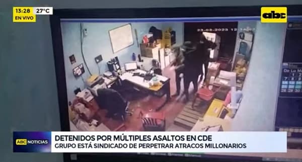 Detienen a sospechosos de cometer asaltos en Alto Paraná