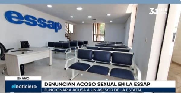 Empleada denuncia a alto funcionario de la ESSAP por acoso sexual