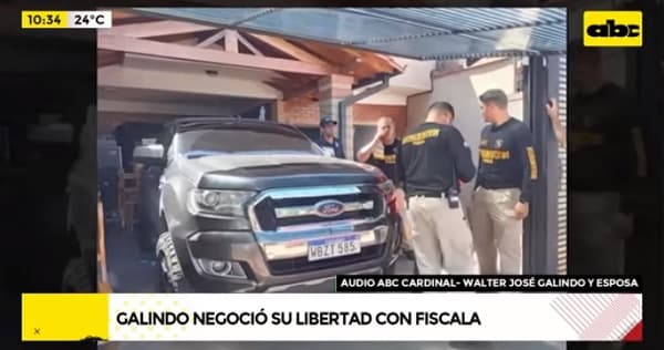 Audios revelan que “narco” negoció su libertad con fiscala y jueza