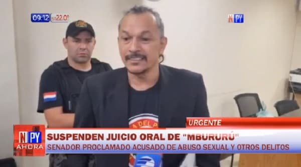 Suspenden por quinta vez juicio oral contra Mbururu
