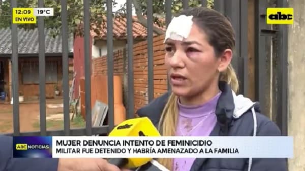 Detienen a militar por intento de feminicidio