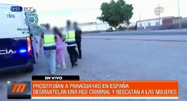 Rescatan a paraguayas explotadas sexualmente en España