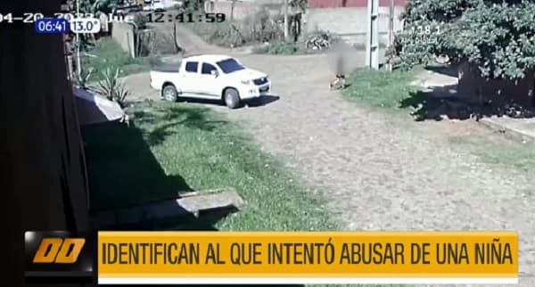Identifican a sujeto que obligó a niña a subir a una camioneta