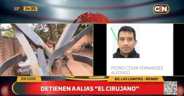 Capturan al “cirujano” de vehículos robados, según la Policía