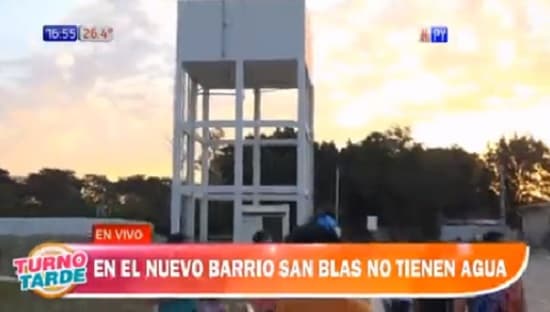 Vecinos del barrio San Blas denuncian falta de agua