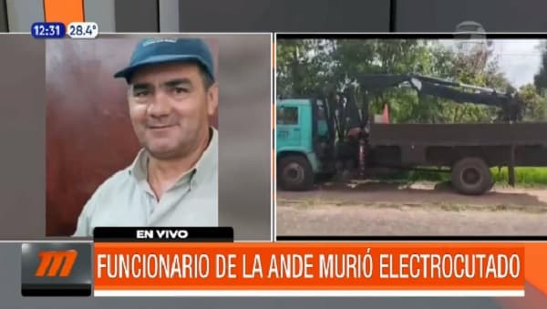 Funcionario de la ANDE muere tras recibir descarga eléctrica en Santaní