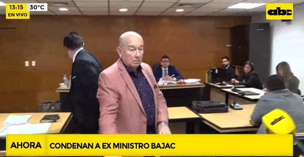 Condenan a tres años de cárcel al exministro Óscar Ramón Bajac