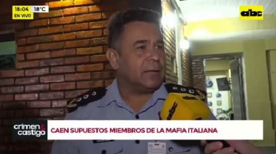 Capturan a dos “miembros” de la mafia italiana en San Pedro
