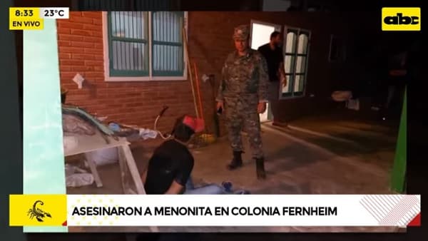 Detienen a tres sospechosos por crimen de menonita en Boquerón
